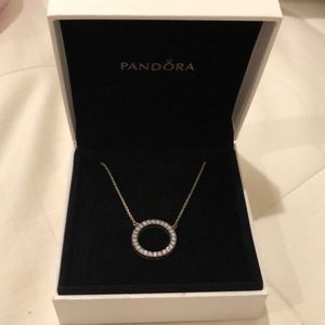 hearts of pandora pendant necklace